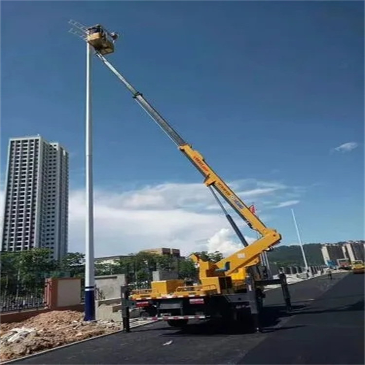 滁州琅琊维修路灯的曲臂升降车出租